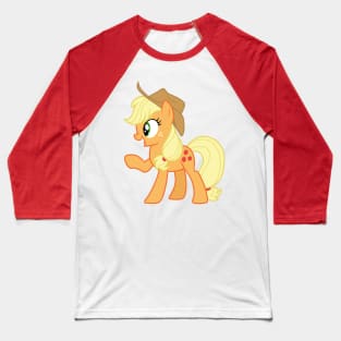 Scrunched nose Applejack Baseball T-Shirt